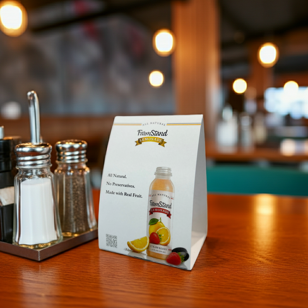 FarmStand Lemonade Table Tents- 10 pk